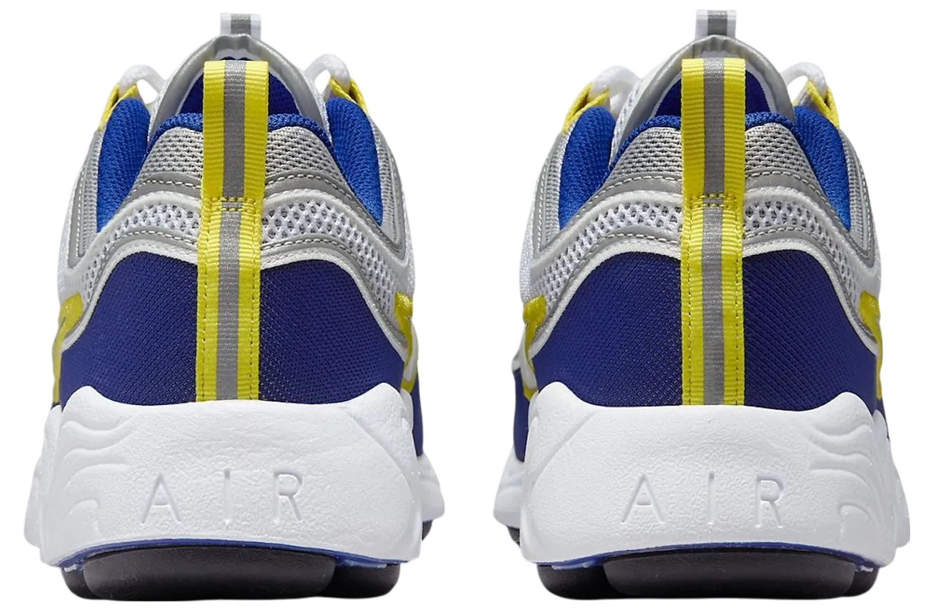 nike air zoom spiridon white deep royal blue 3
