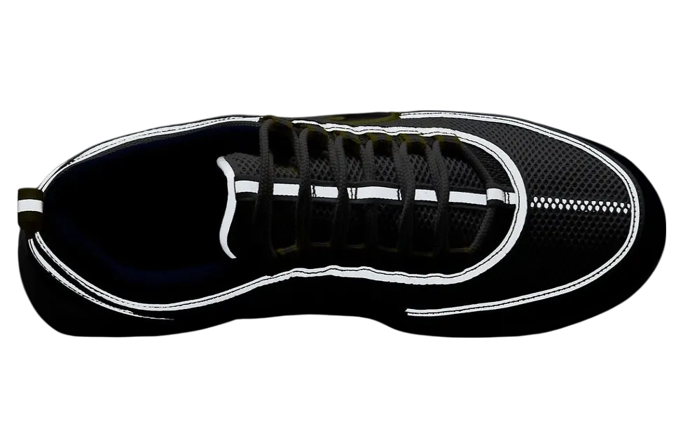 nike air zoom spiridon white deep royal blue 9