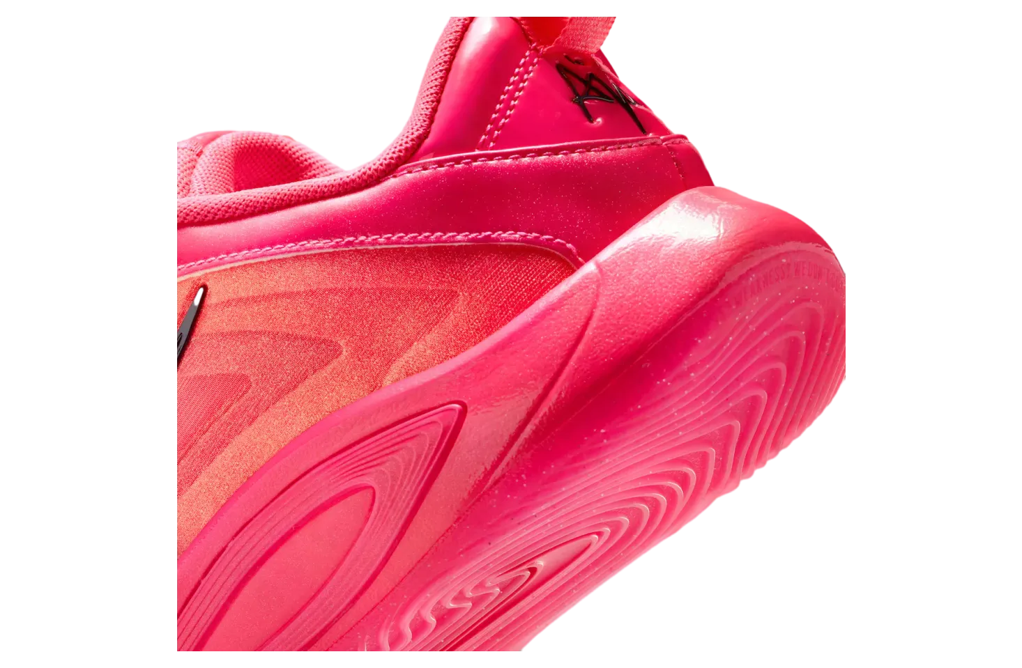 nike aone gs hyper pink black 6