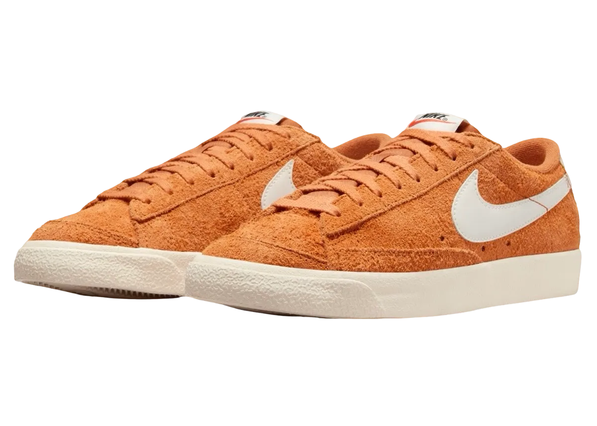 nike blazer low 77 vintage russet orange 0