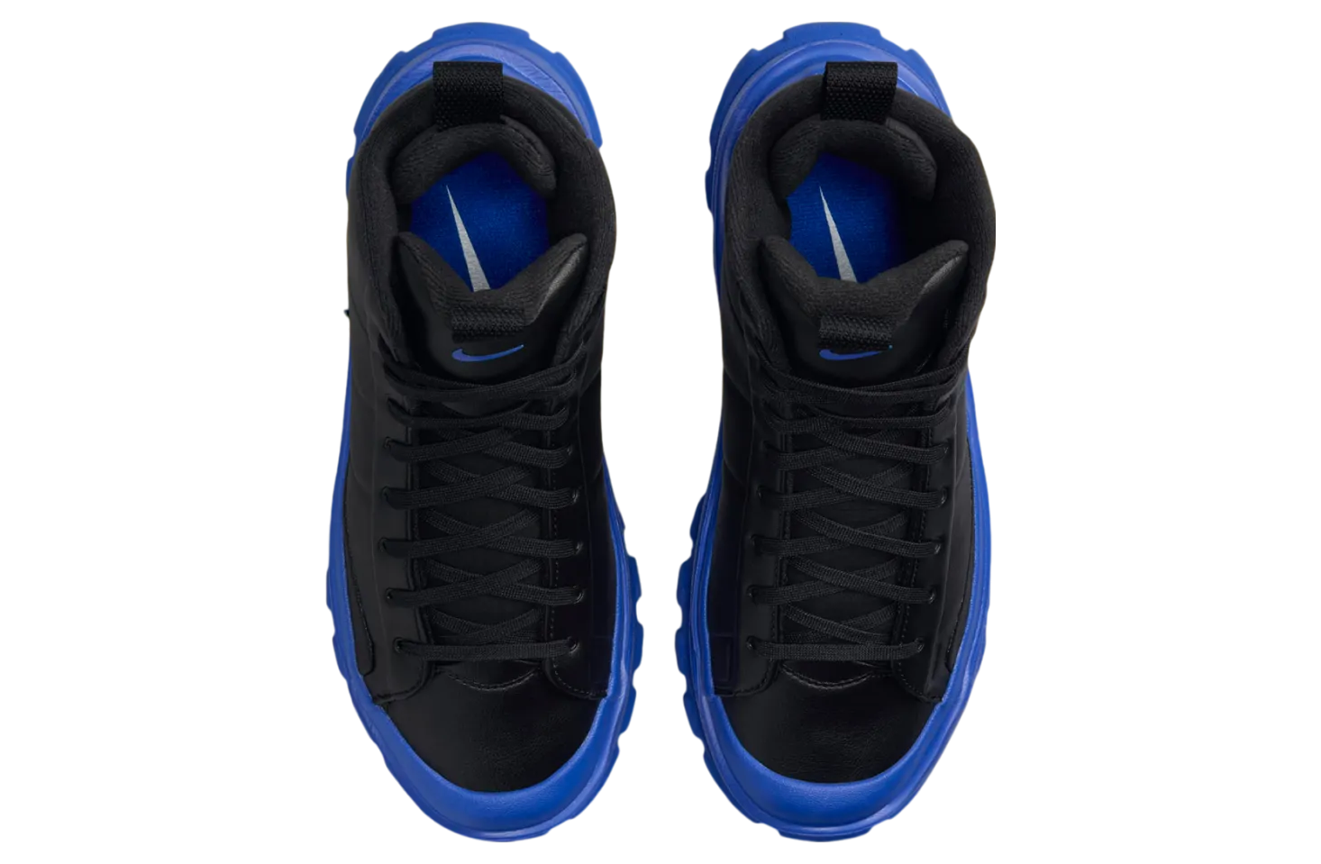 nike blazer mid roam black blue 2