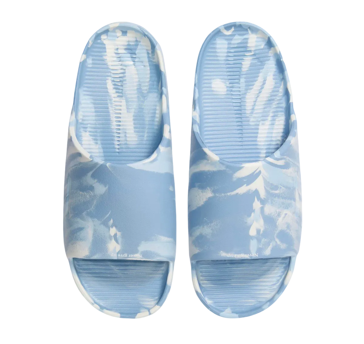 nike calm slide never give up 2