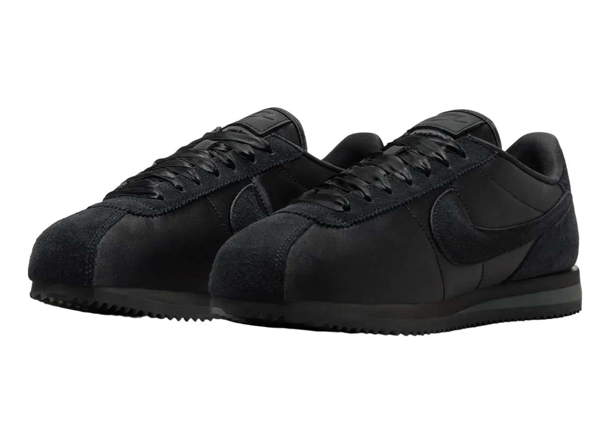 Nike Cortez Black Satin Fecha Precio y mas