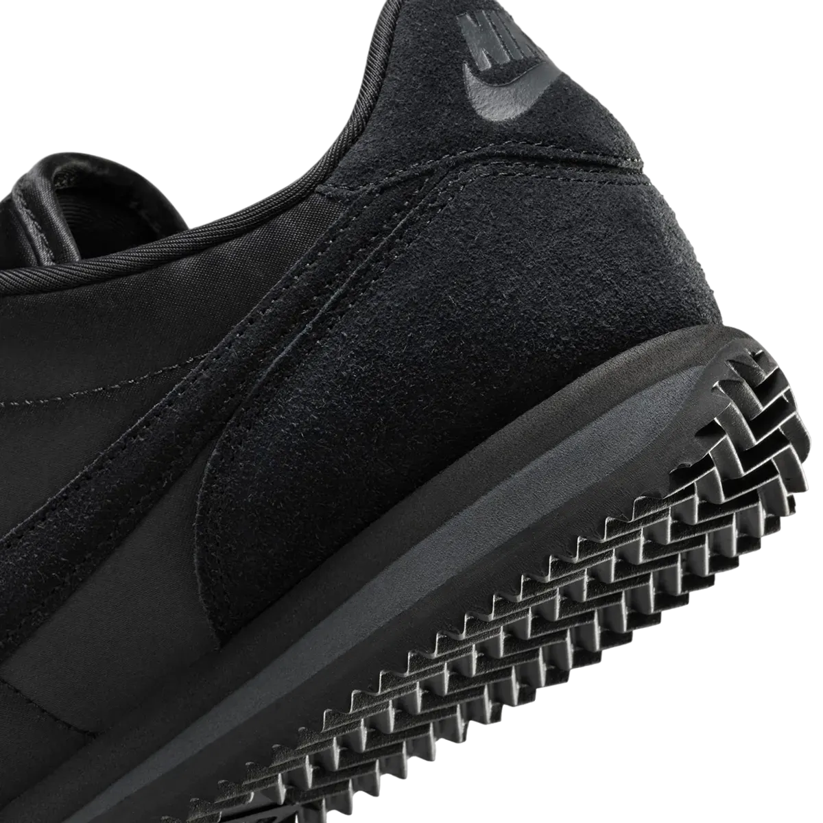 nike cortez black satin 6