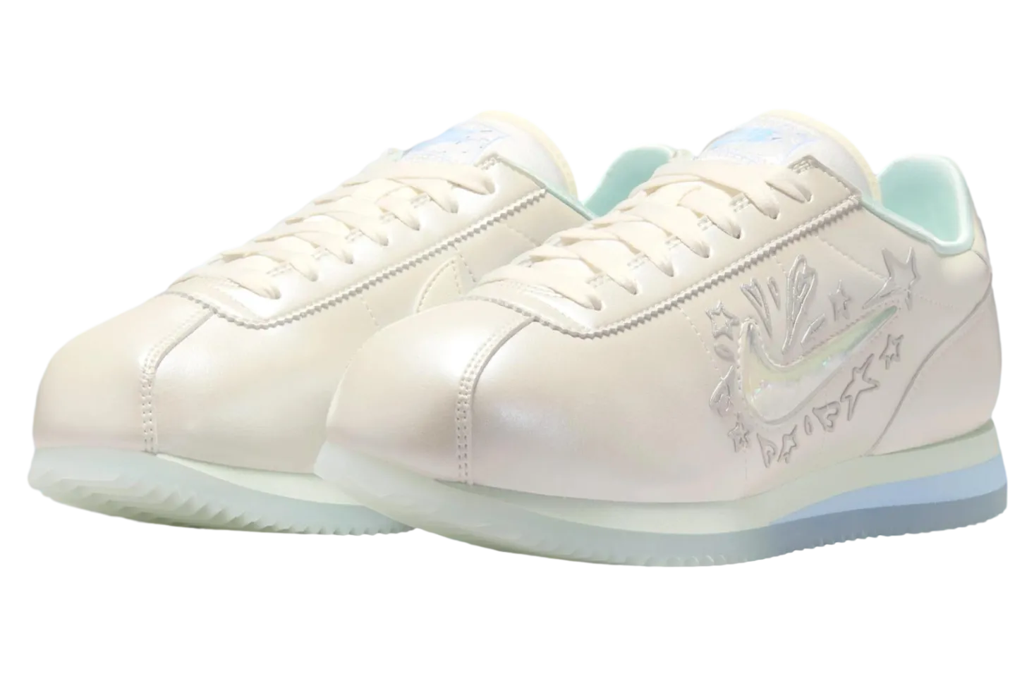 nike cortez blue barely green sail 2