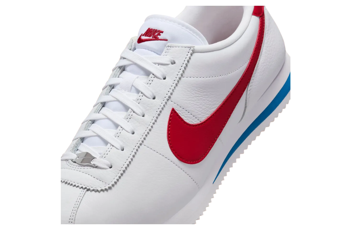 nike cortez forrest gump white varsity red 5