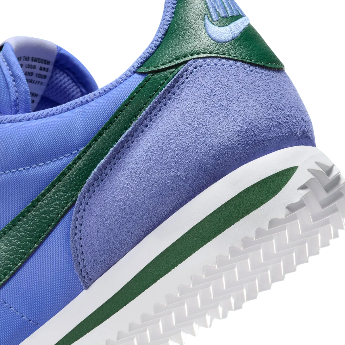 nike cortez txt blue green 6