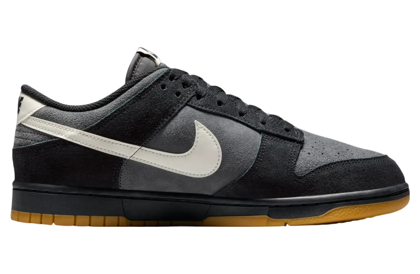 nike dunk low black grey gum 1
