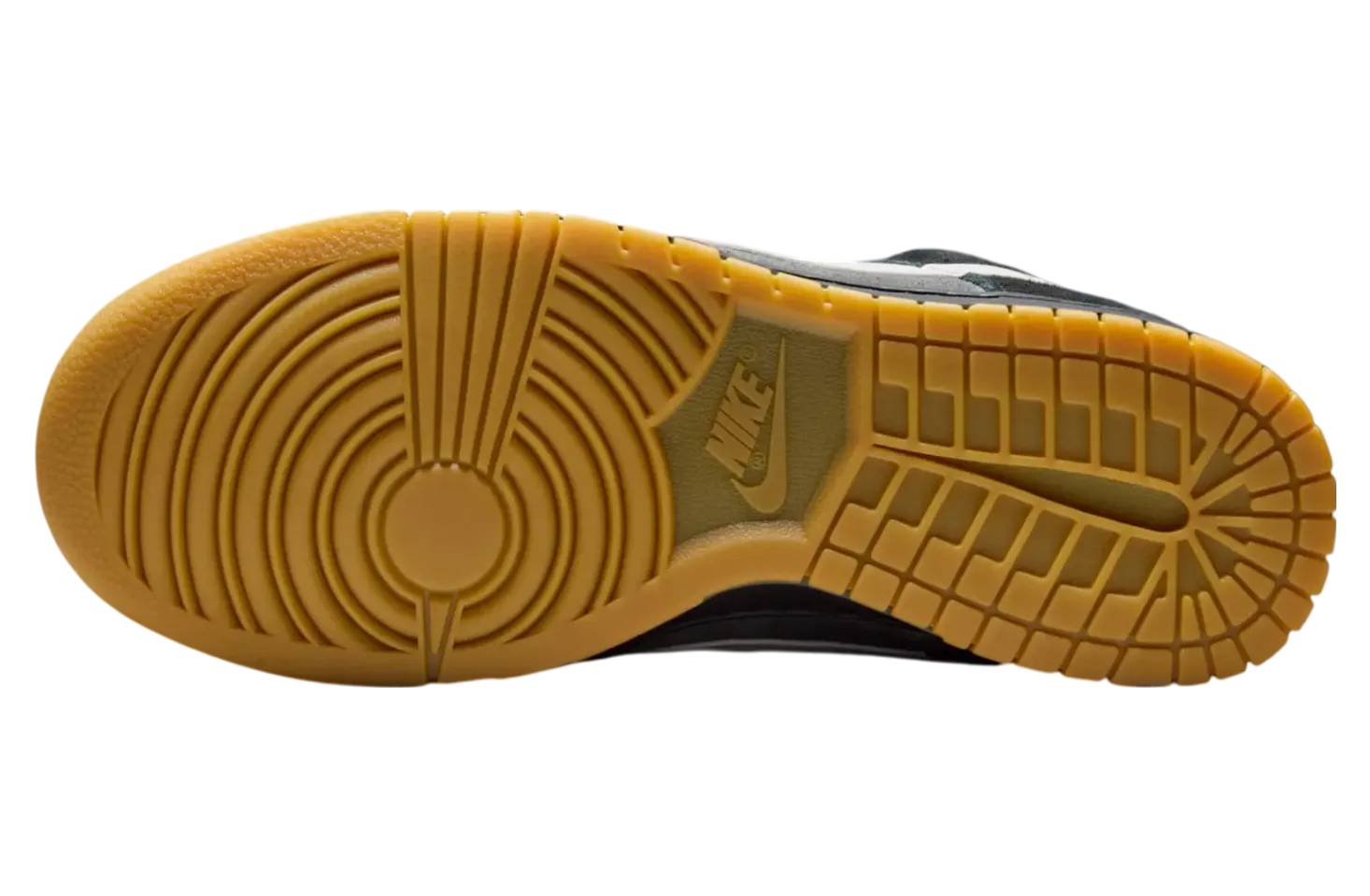 nike dunk low black grey gum 4