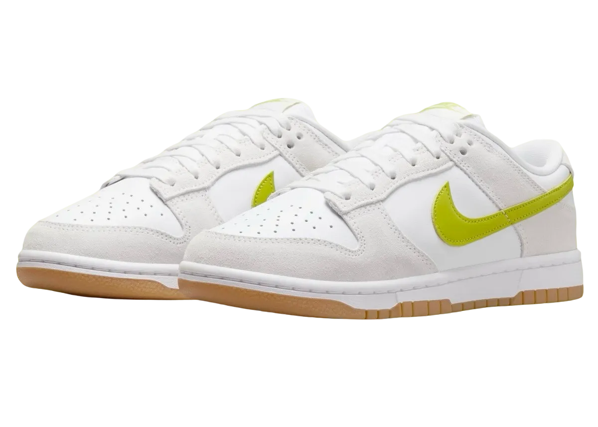 nike dunk low bright cactus white 0