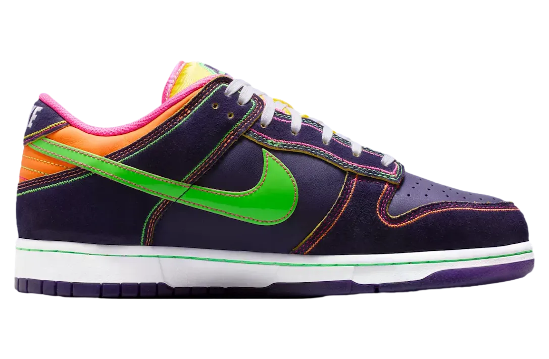 nike dunk low dynasty purple garden purple 1