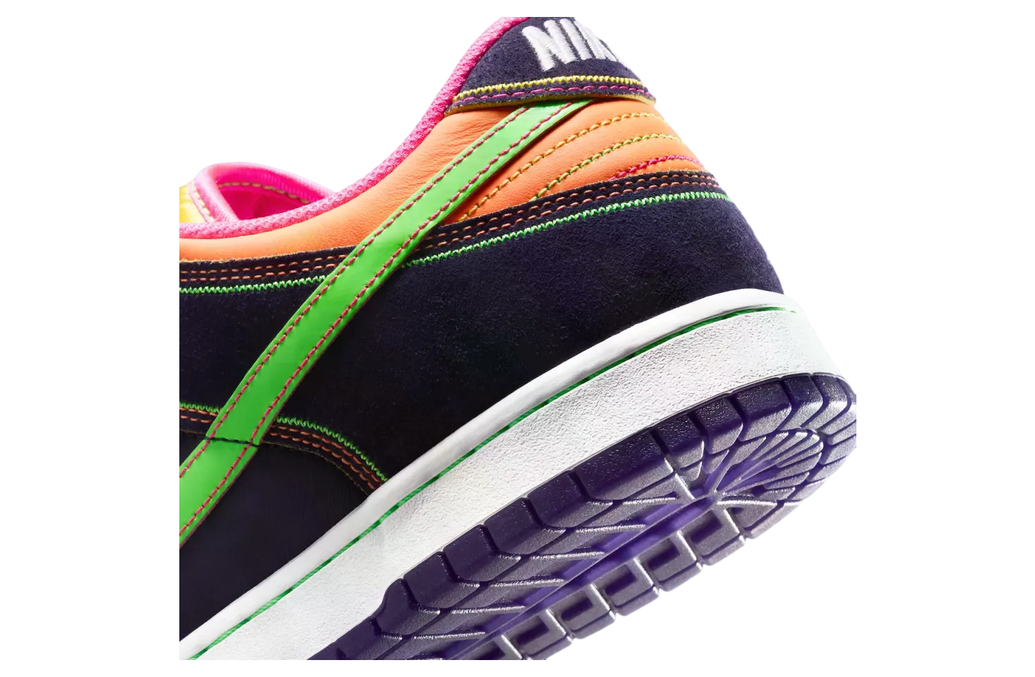 nike dunk low dynasty purple garden purple 6
