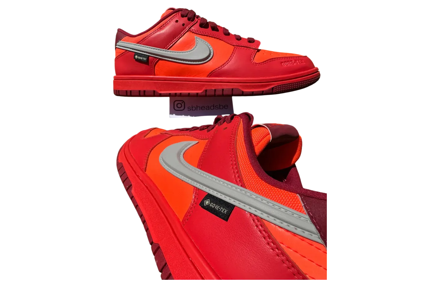 nike dunk low gore tex light crimson light iron ore 2