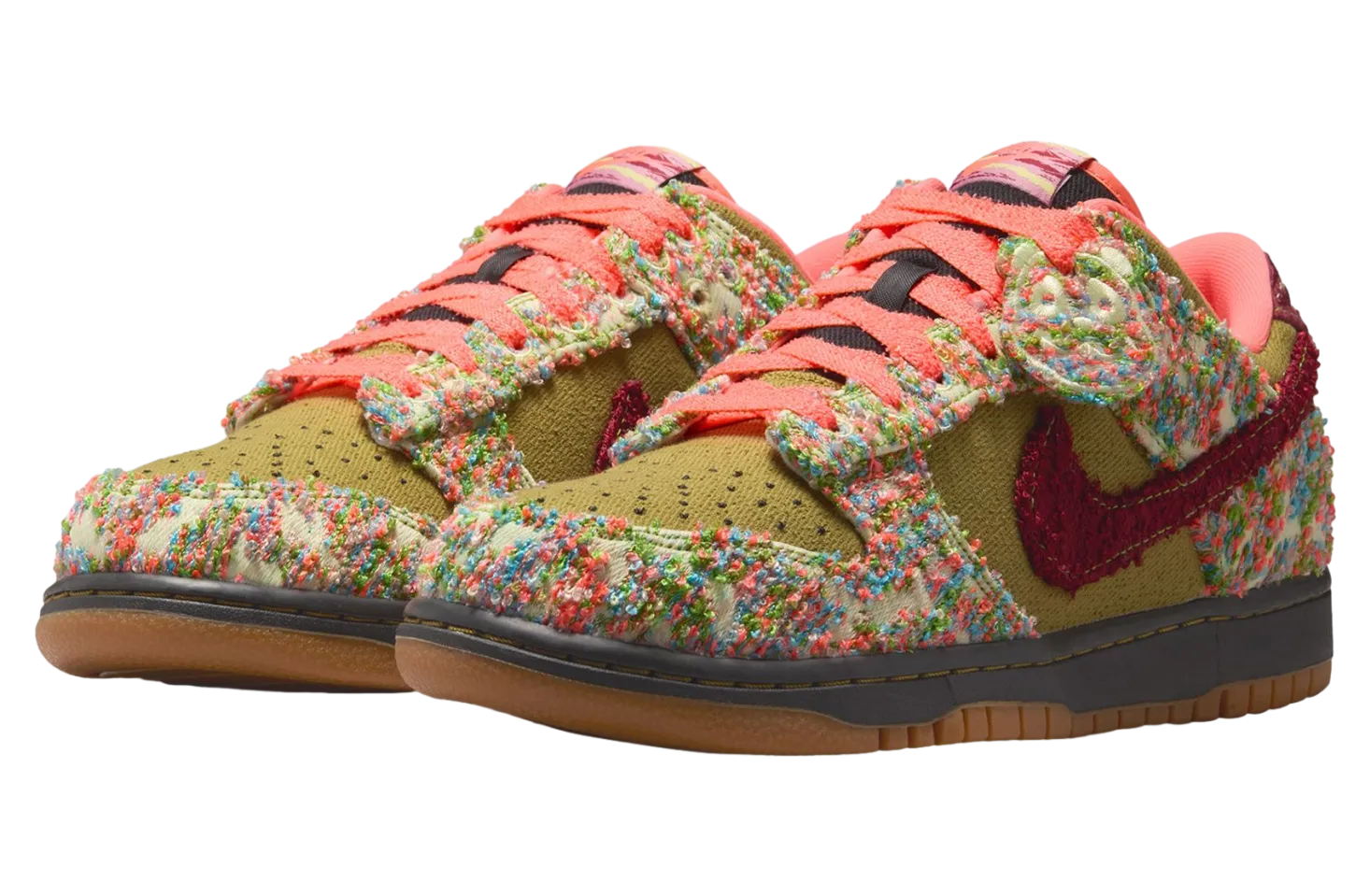 nike dunk low green curry luminous green 0
