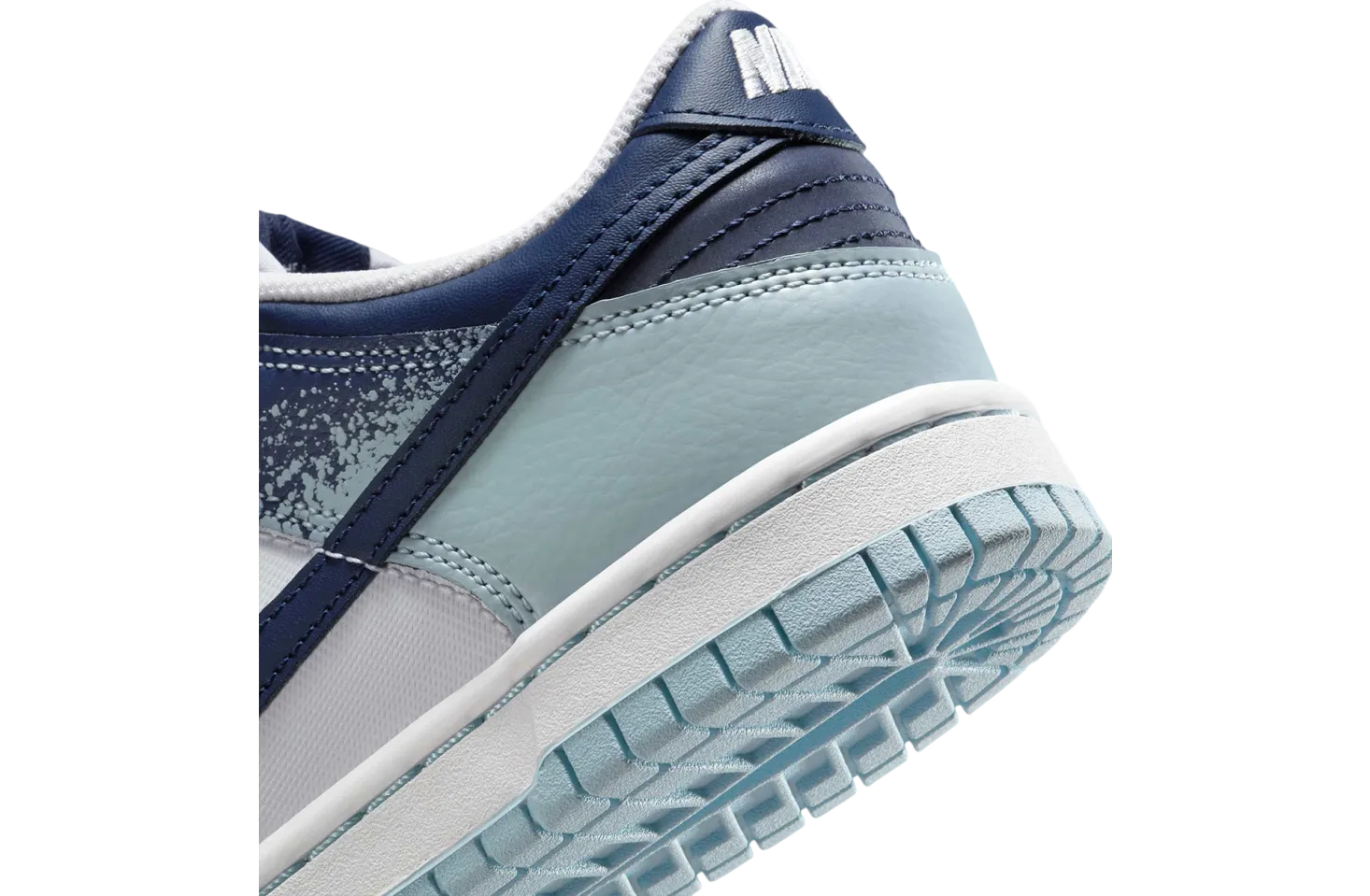 nike dunk low gs blue splatter 6