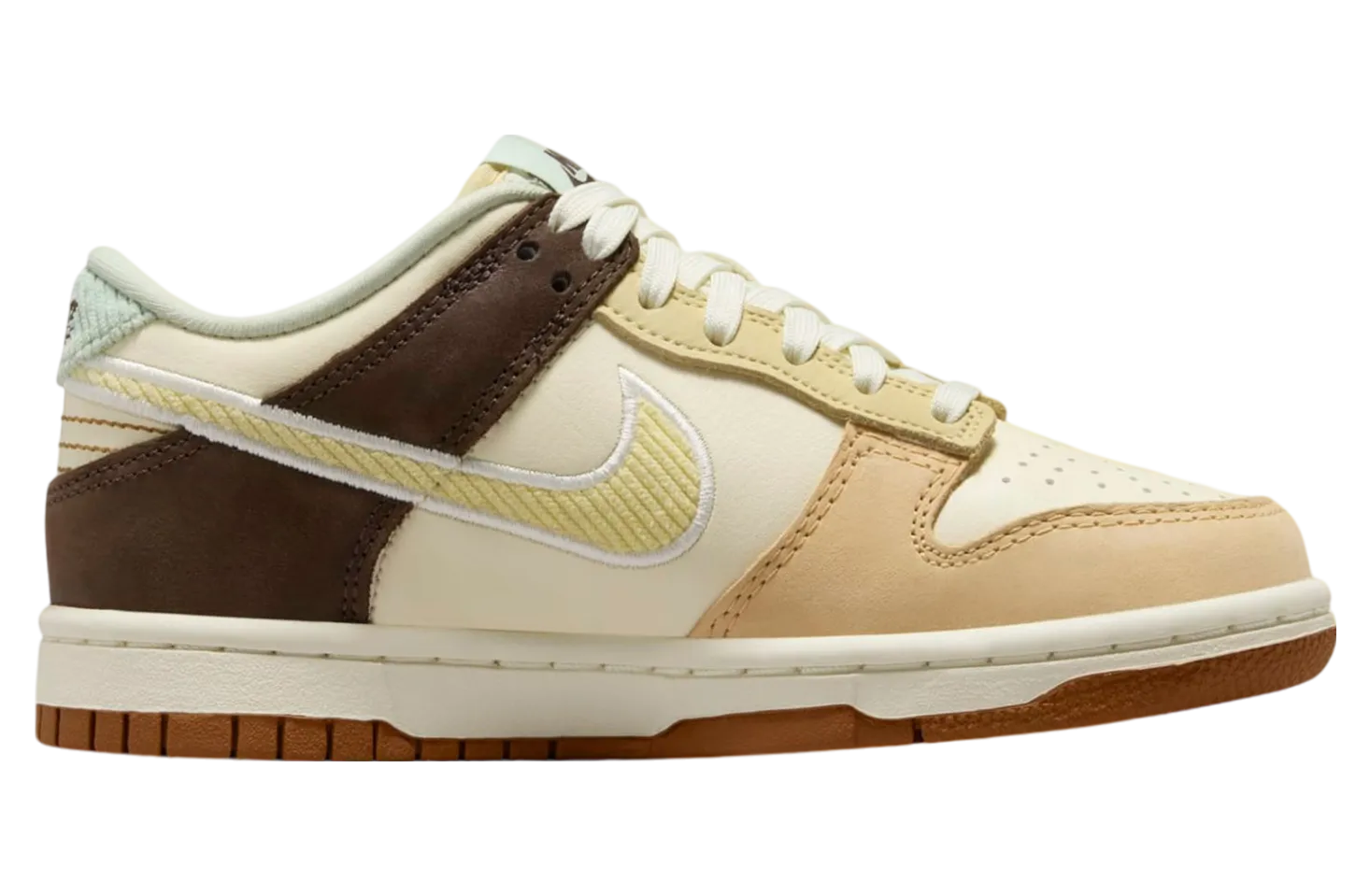 nike dunk low gs coconut milk sail seafoam 1