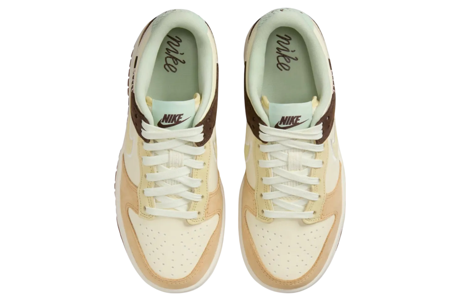 nike dunk low gs coconut milk sail seafoam 2