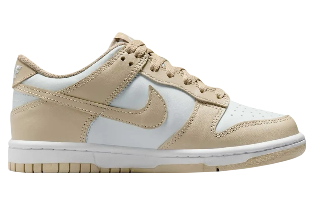 nike dunk low gs desert khaki pure platinum 1