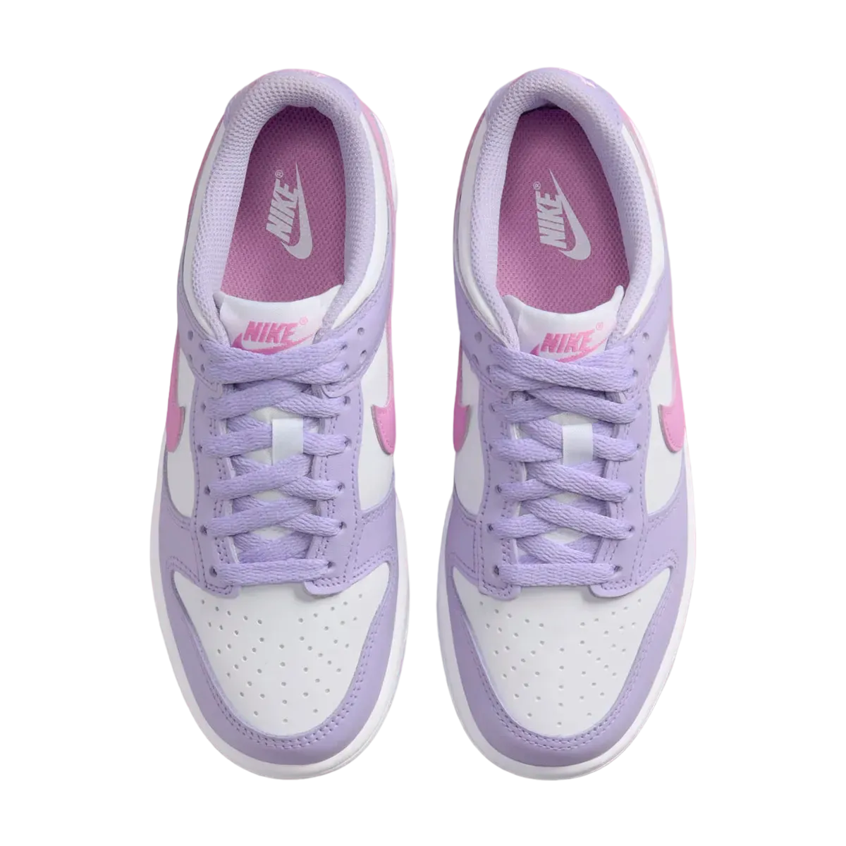 nike dunk low gs lilac bloom pink 2