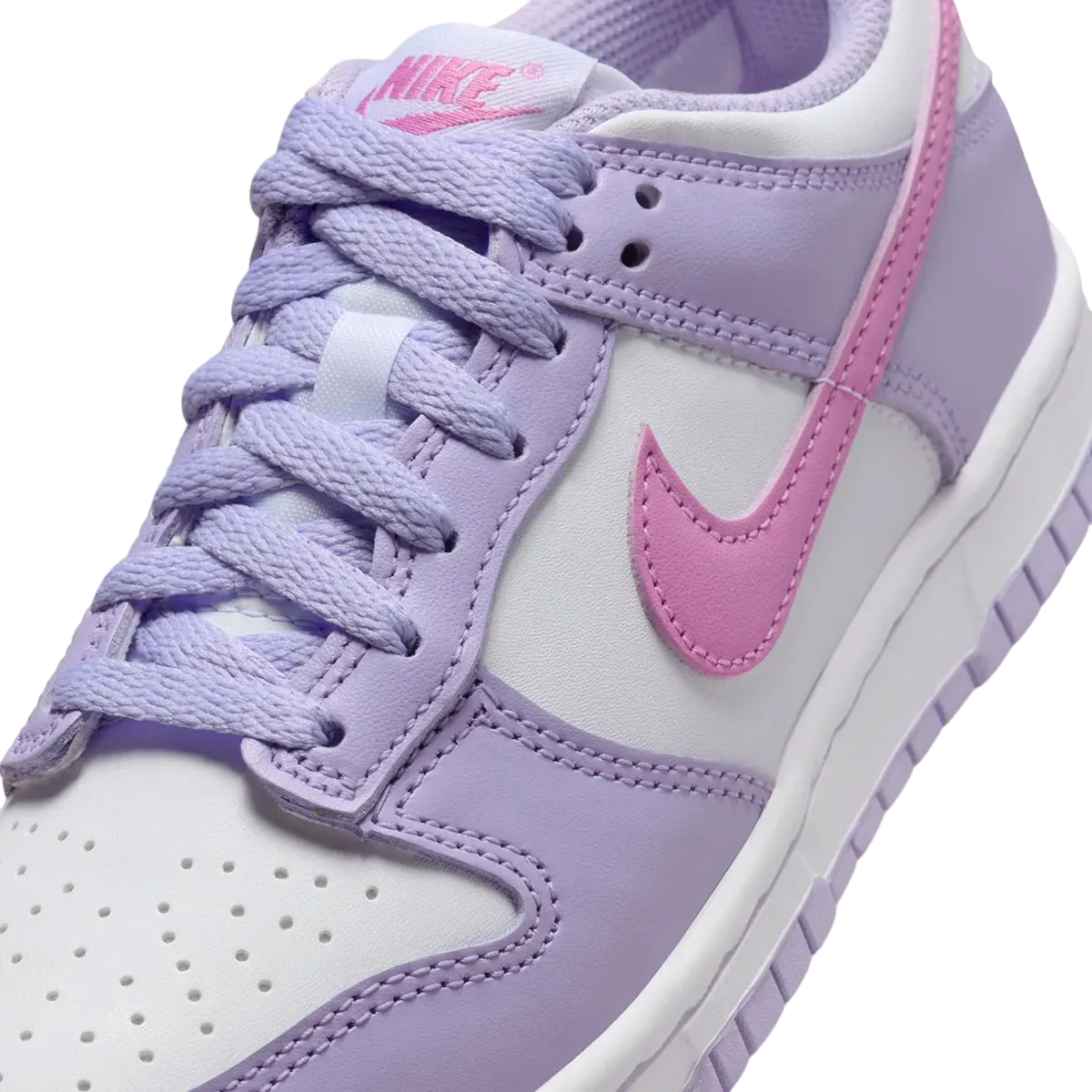 nike dunk low gs lilac bloom pink 5