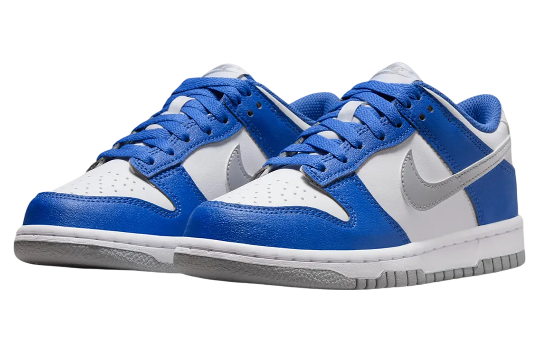 nike dunk low gs star blue summit white 0