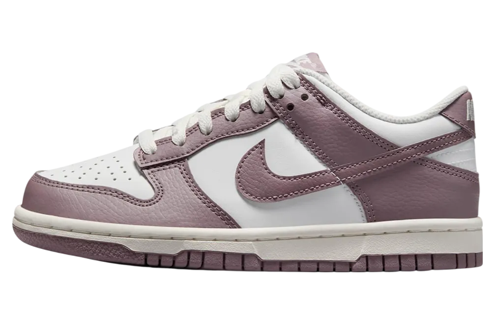 nike dunk low gs taupe grey summit white