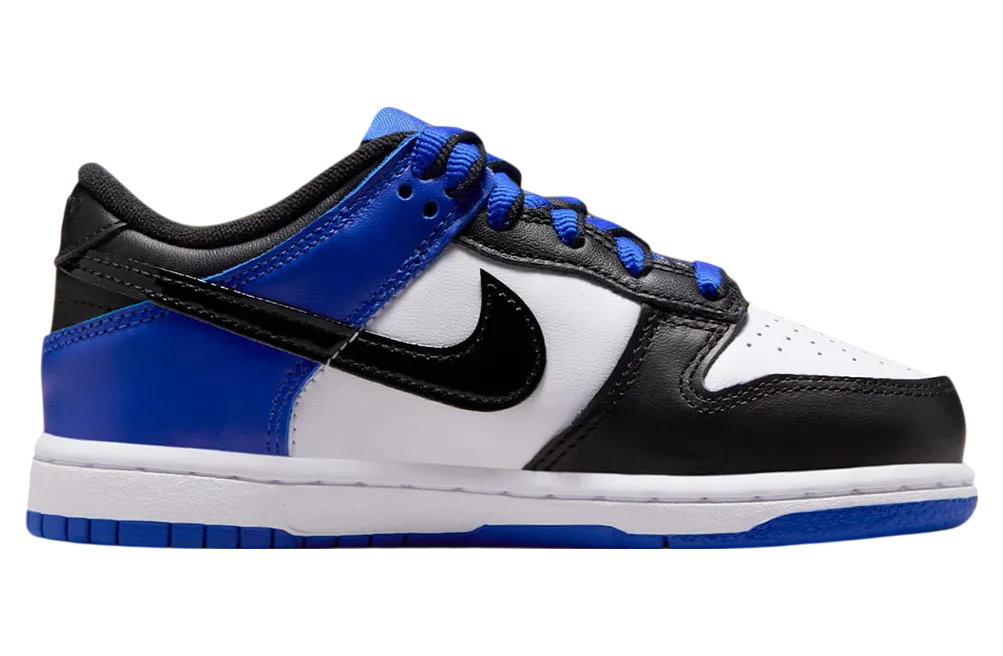 nike dunk low gs upside down swoosh knicks 1