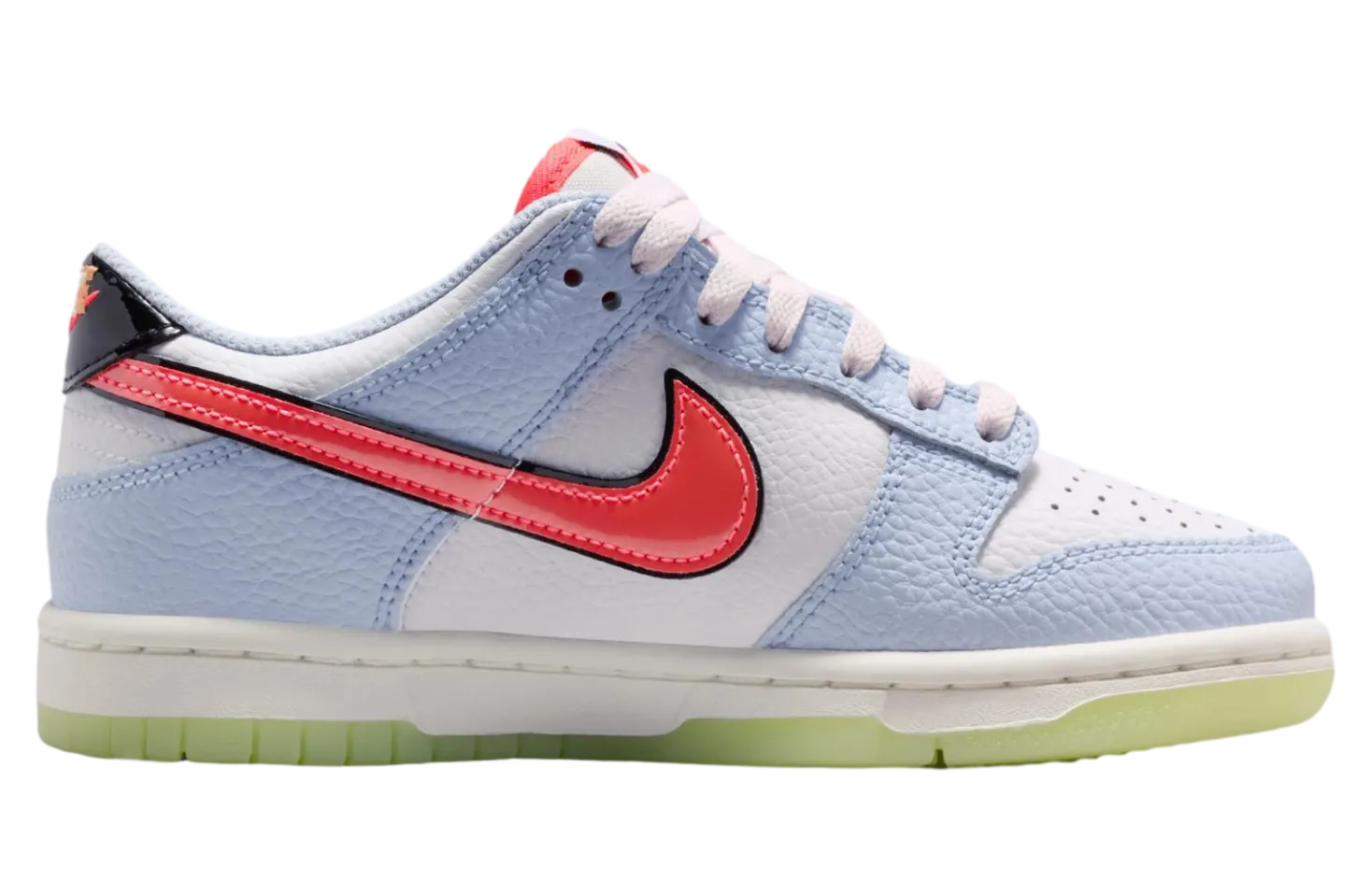 nike dunk low gs white blue 1