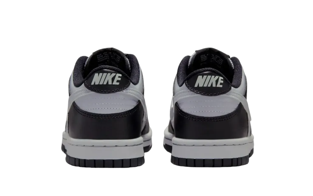 nike dunk low gs wolf grey black 3