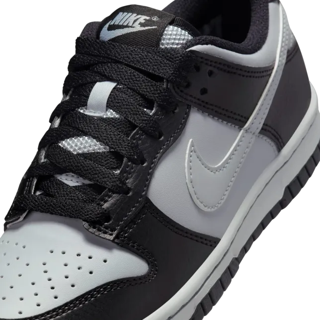 nike dunk low gs wolf grey black 5