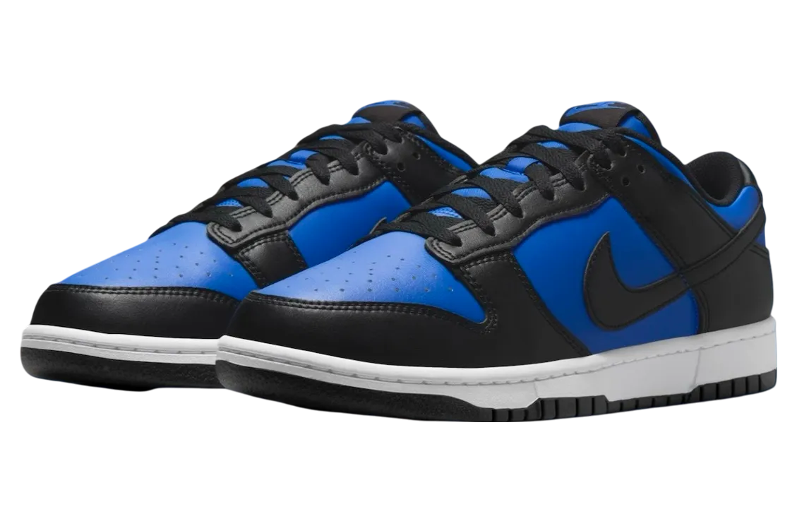 nike dunk low hyper royal black 0