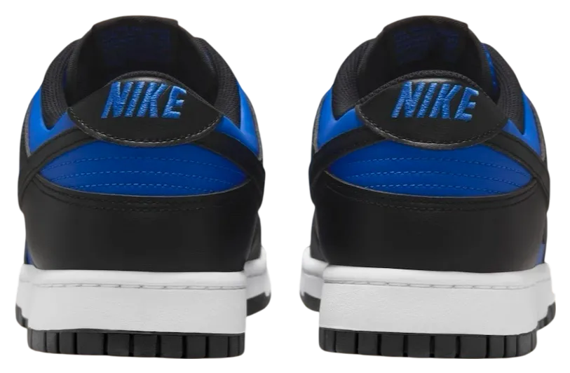 nike dunk low hyper royal black 3