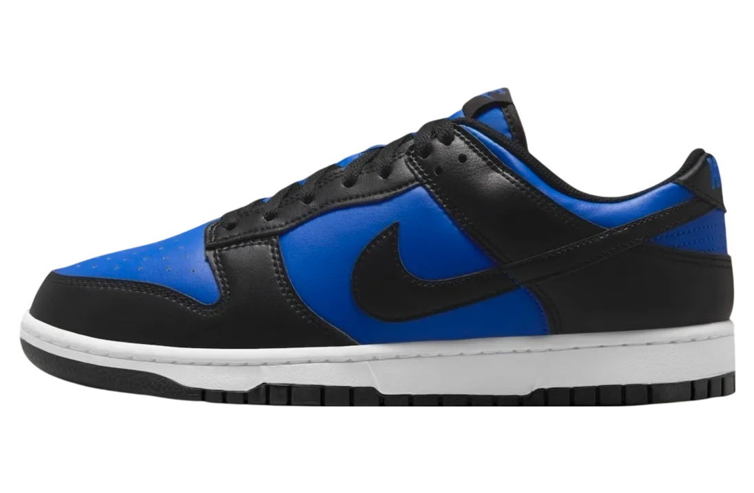 nike dunk low hyper royal black