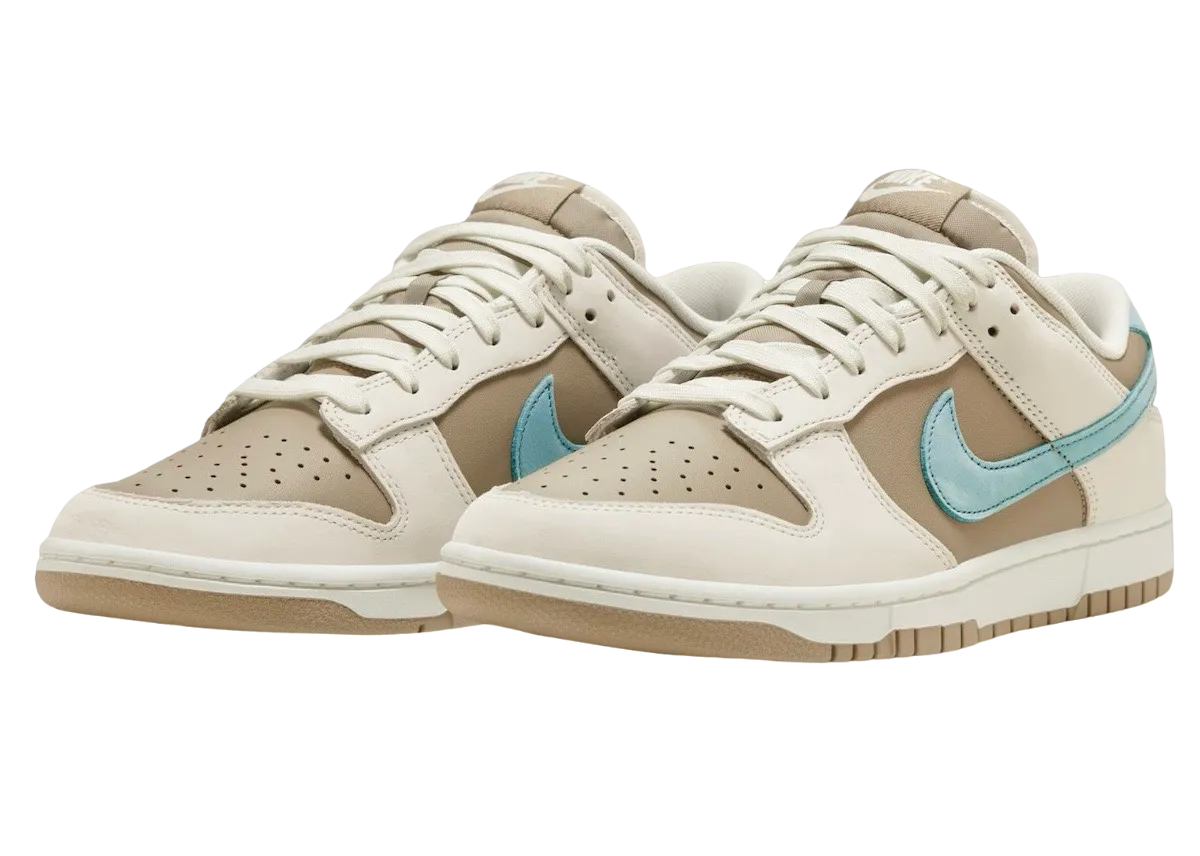 nike dunk low khaki denim turquoise 0