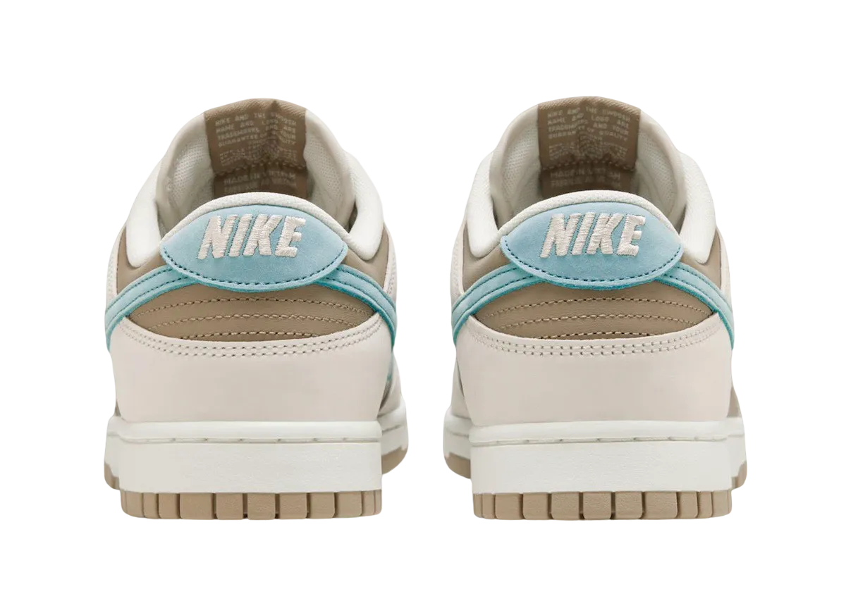 nike dunk low khaki denim turquoise 3