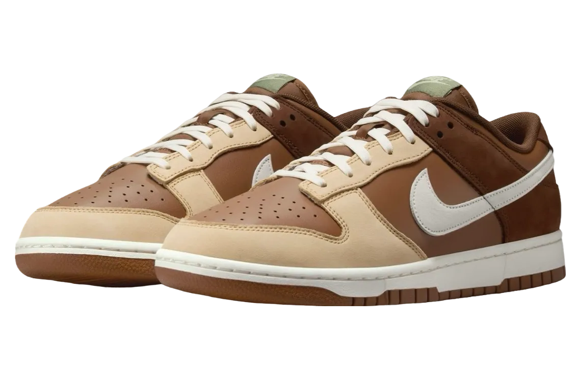 nike dunk low light british tan cacao wow 0