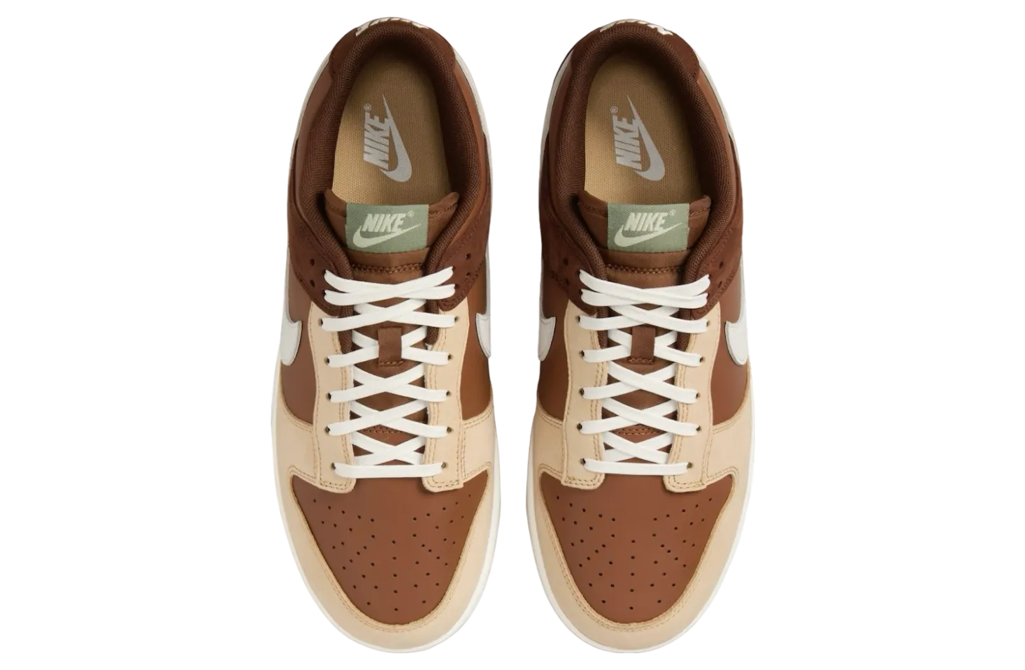 nike dunk low light british tan cacao wow 1