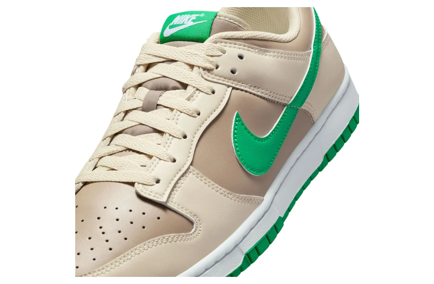 nike dunk low light khaki green 5