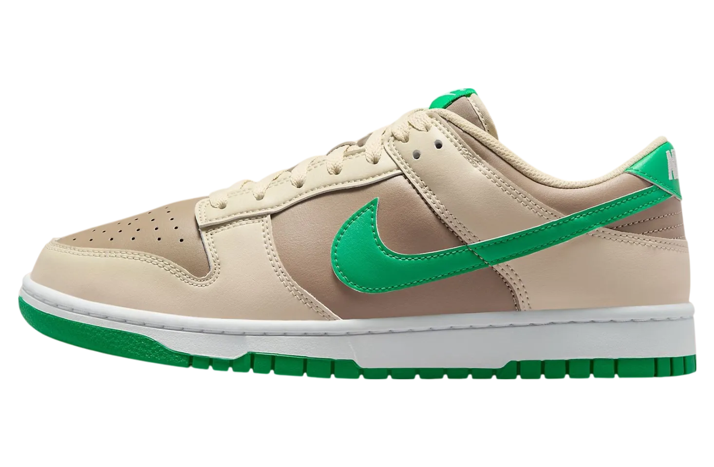 nike dunk low light khaki green