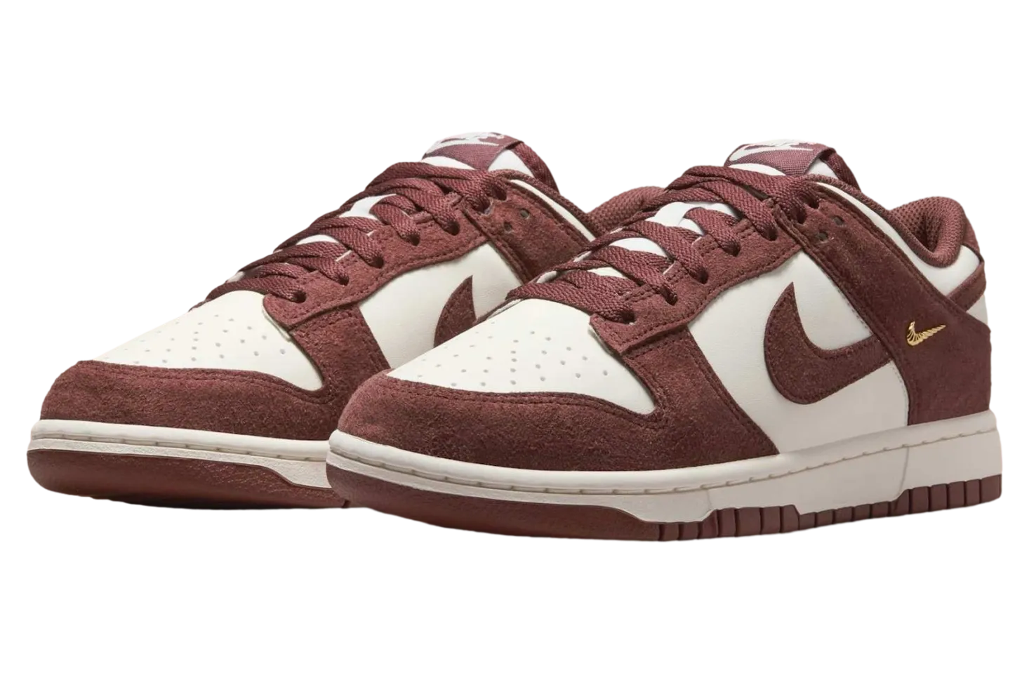 nike dunk low metallic gold red sepia 0