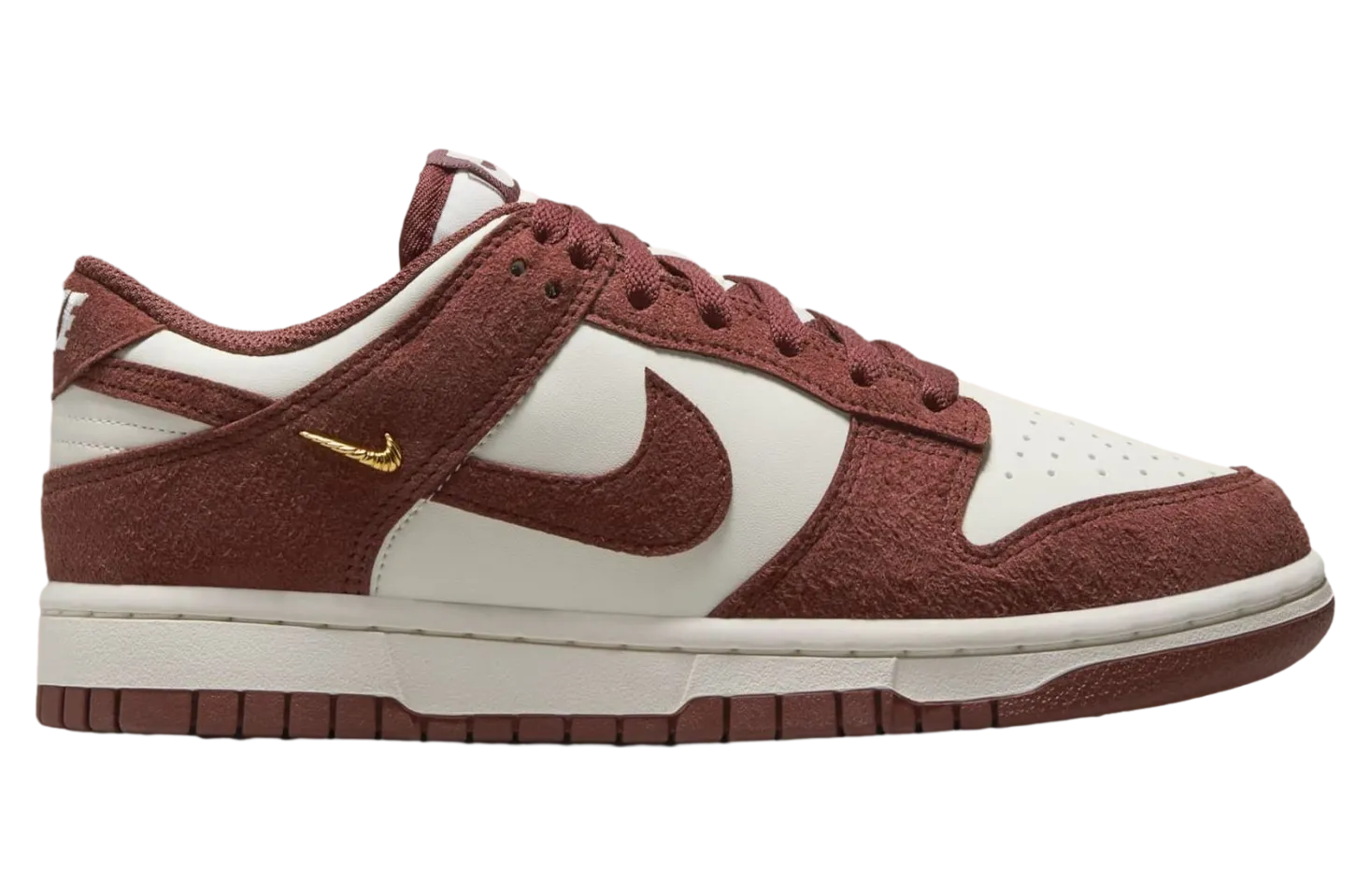 nike dunk low metallic gold red sepia 2
