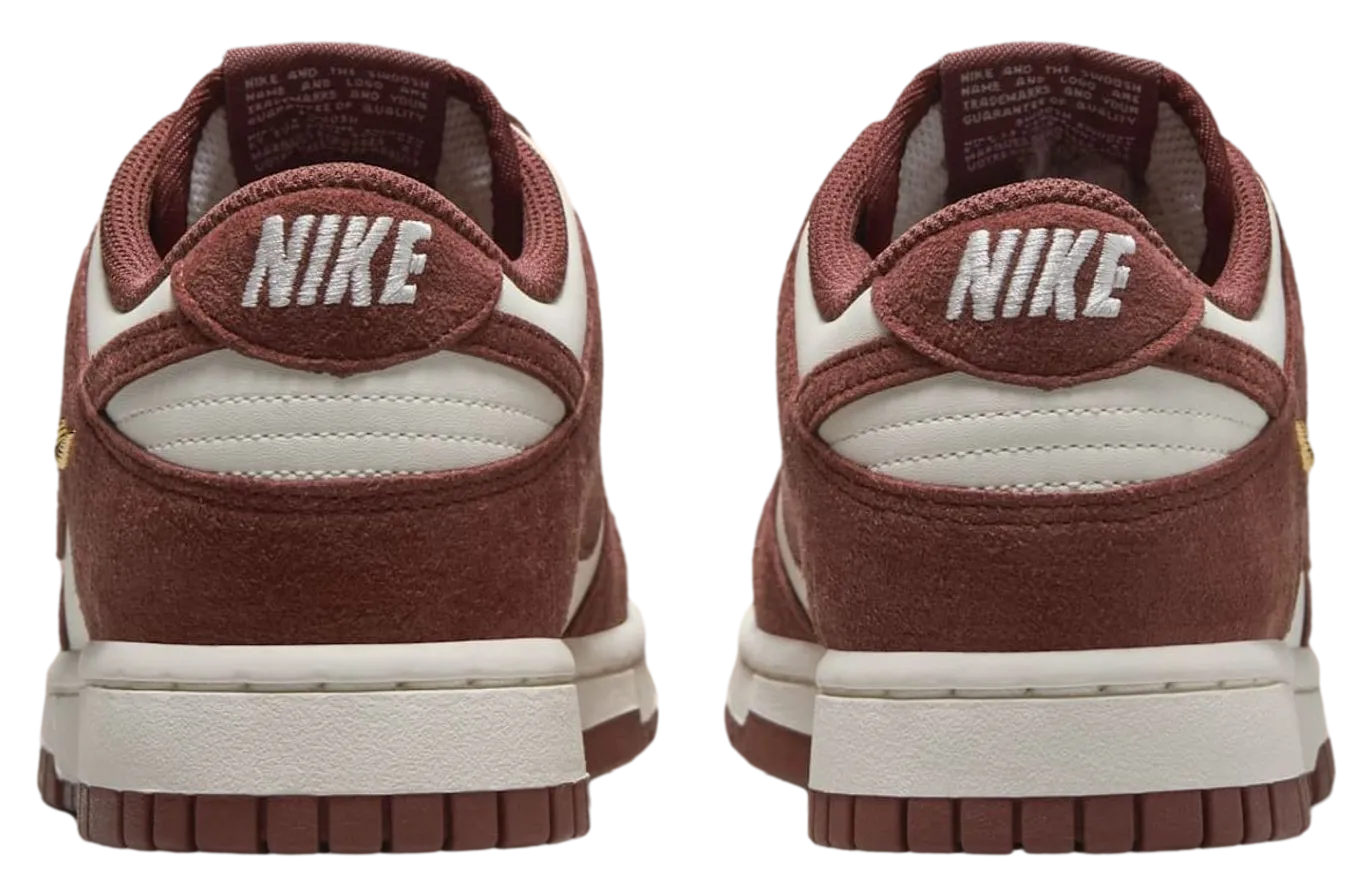 nike dunk low metallic gold red sepia 4