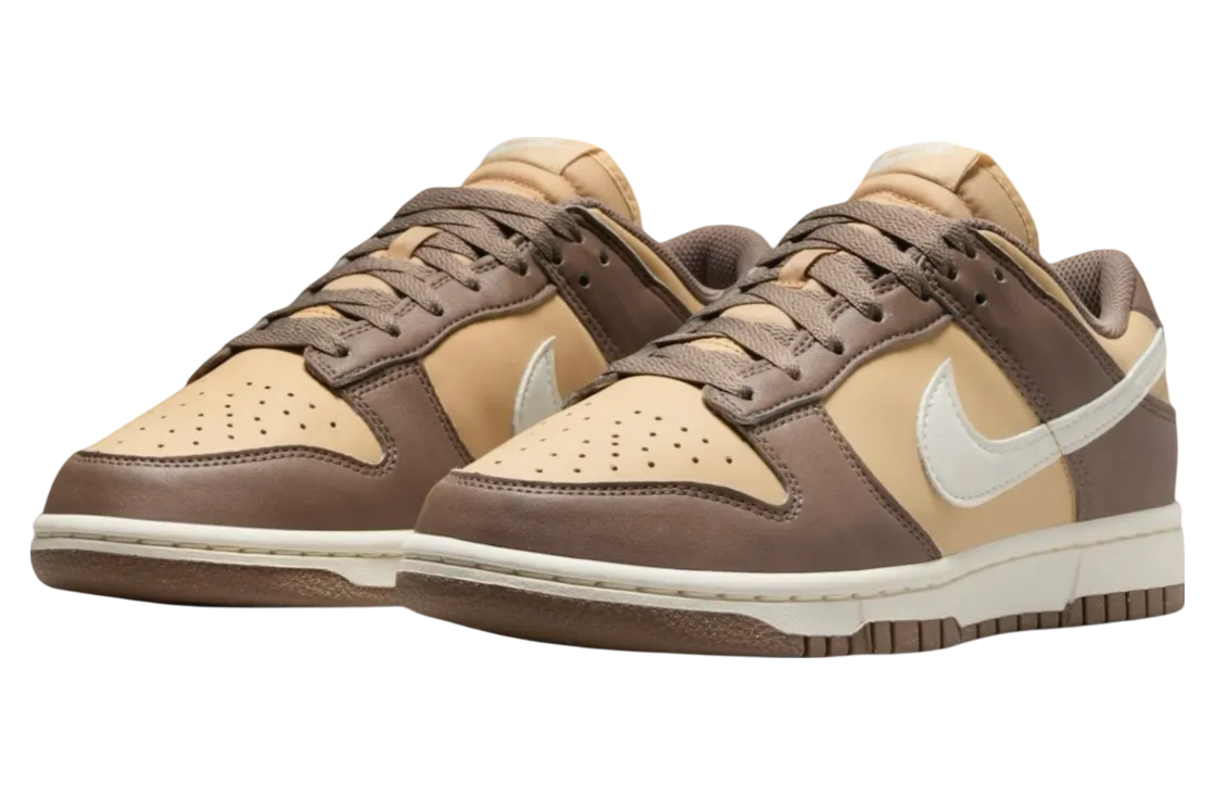 nike dunk low next nature mink brown sail 0