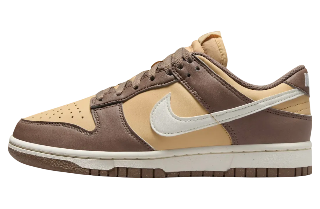 nike dunk low next nature mink brown sail