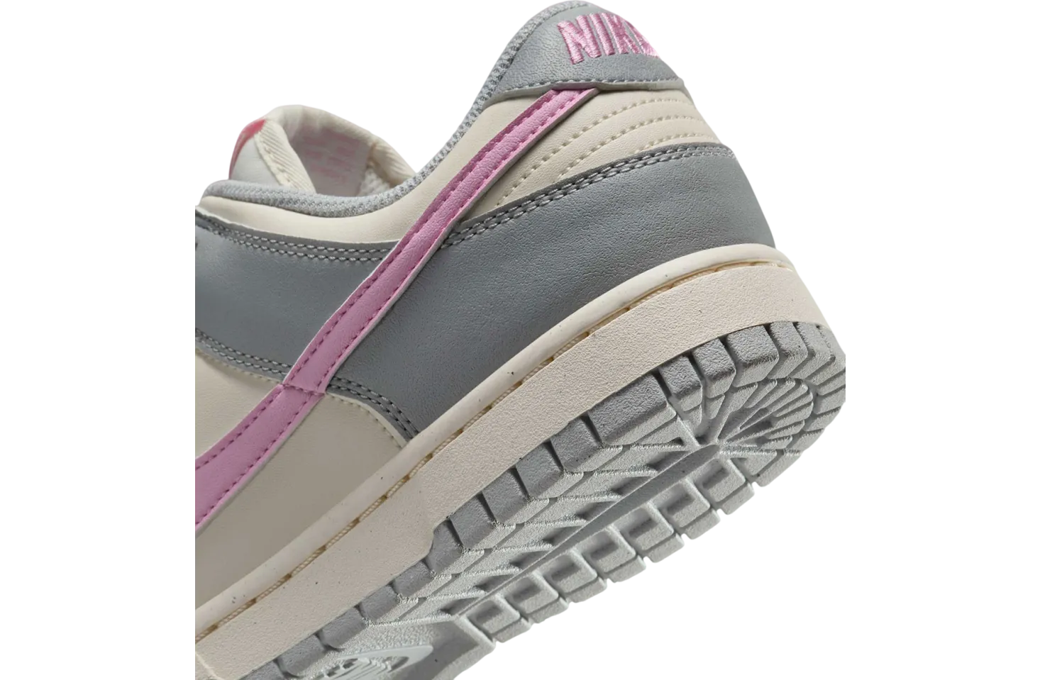 nike dunk low next nature wmns light smoke grey pink rise 5