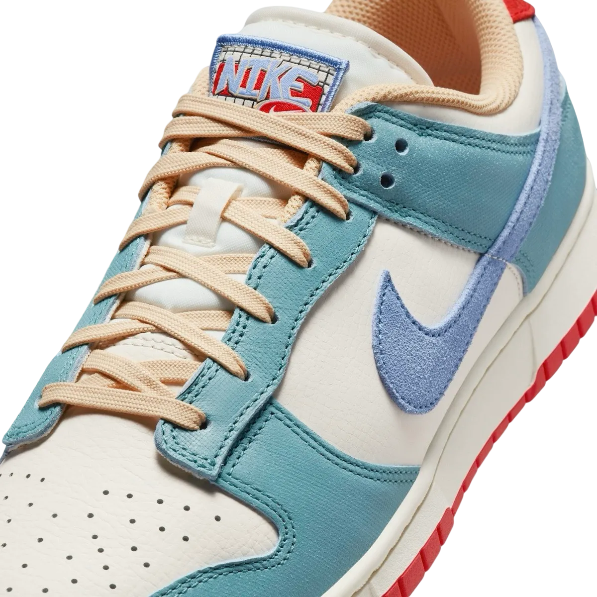 nike dunk low pale ivory denim turquoise 5