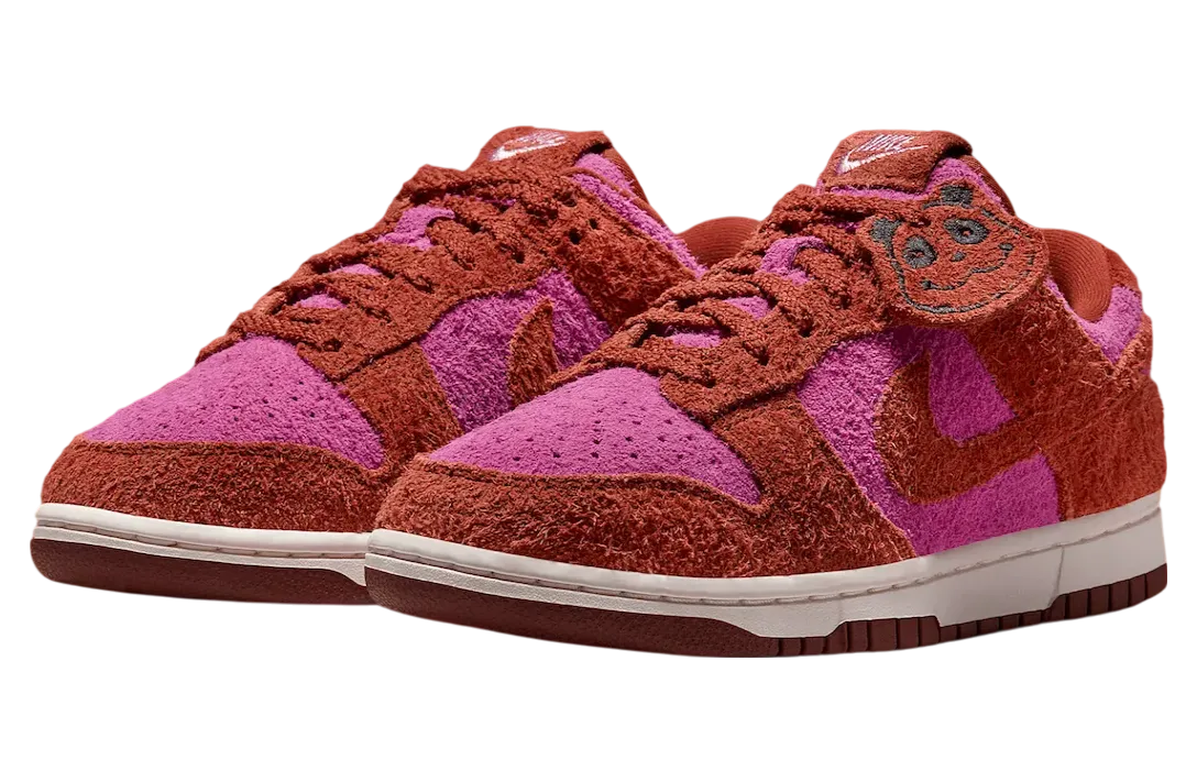 nike dunk low picante red light british tan 0