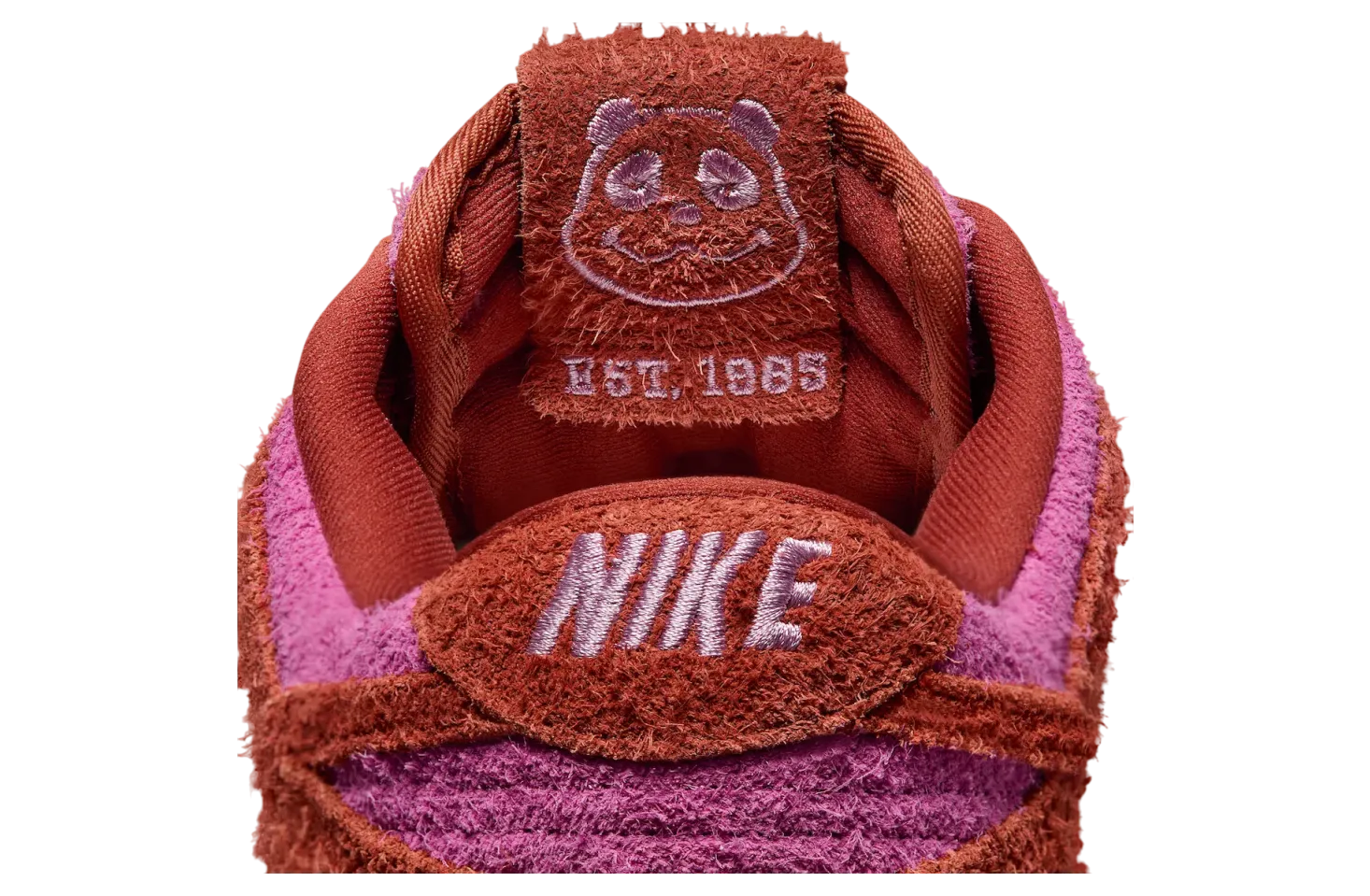 nike dunk low picante red light british tan 7