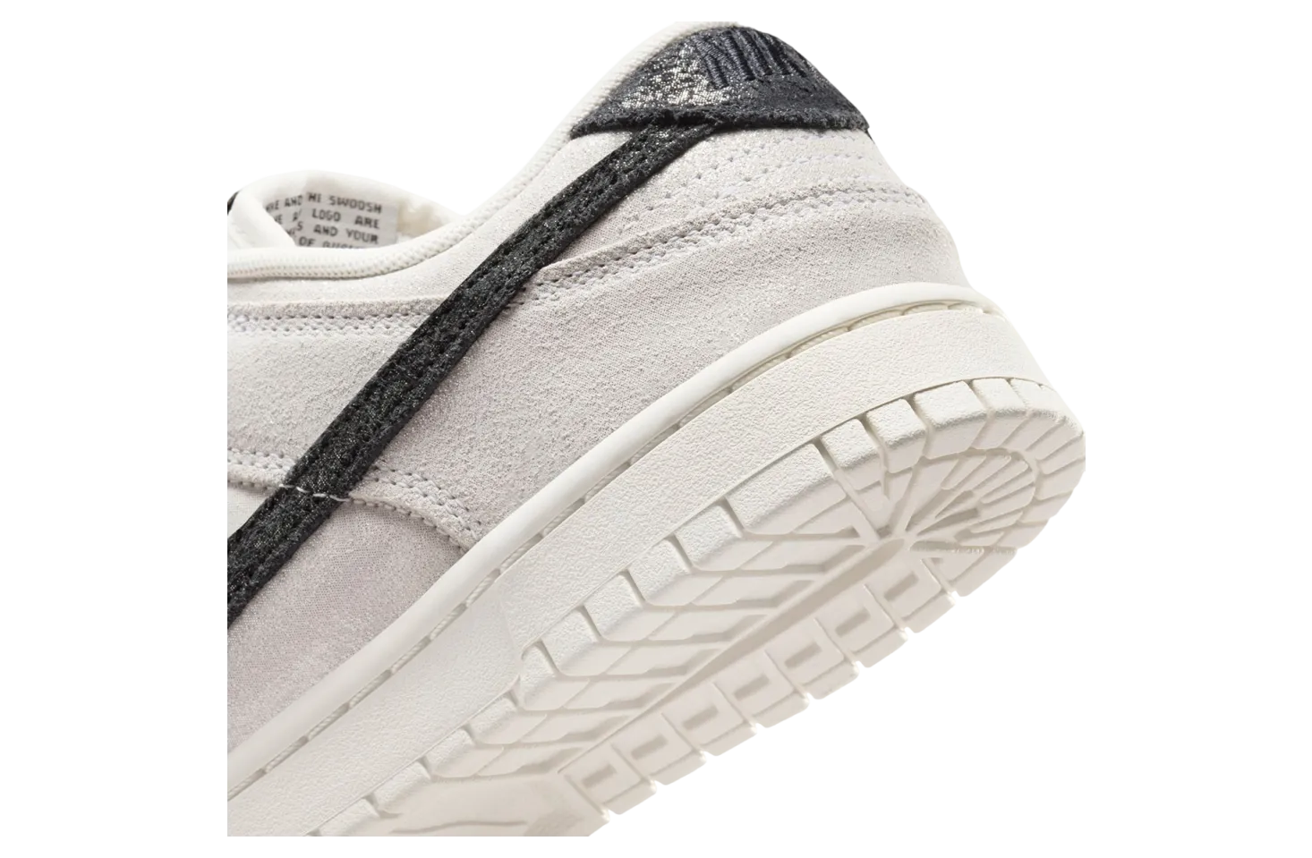 nike dunk low sail black 6