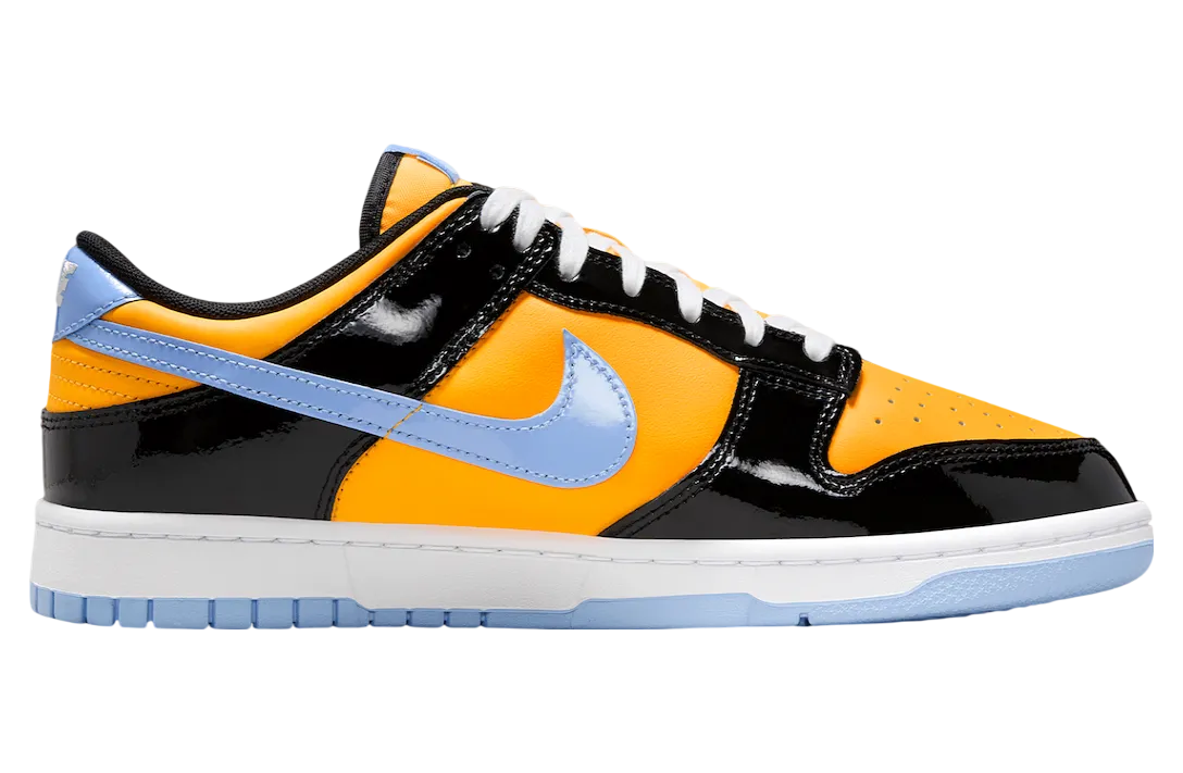 nike dunk low se black laser orange 0